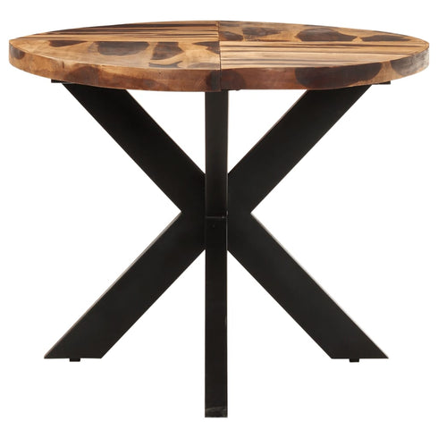 Rustika Rowe -  Dining Table Oval 200x100x75cm Acacia Wood with Sheesham Finish